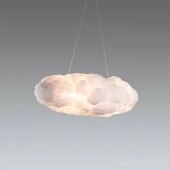 Modern Clouds Pendant Light Floating Hanging Light White Silk Cotton Soft Hanglamp Loft Decor Indoor Lighting Lustre Suspension 
Modern Clouds Pendant Light Floating Hanging Light White Silk Cotton Soft Hanglamp Loft Decor Indoor Lighting Lustre Suspension