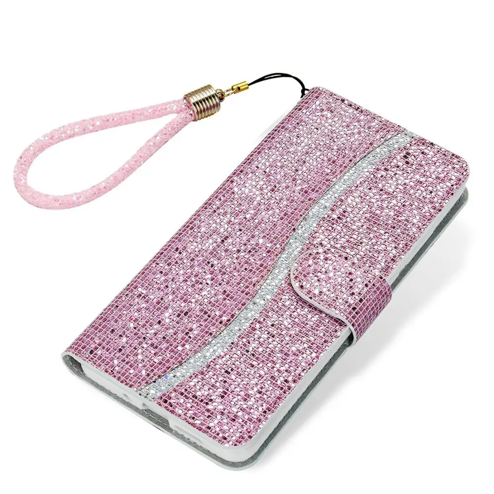 Glitter Wallet Coque for Samsung galaxy A21 A51 A71 A20E A30 A40 A50 A70 A20s A21s PU Leather Strape Flip Phone cases for women
Glitter Wallet Coque for Samsung galaxy A21 A51 A71 A20E A30 A40 A50 A70 A20s A21s PU Leather Strape Flip Phone cases for women