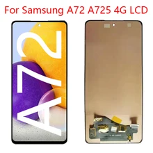 Écran tactile LCD TFT SM-A725F pour Samsung Galaxy A72, A725, A725F/DS, 6.7=