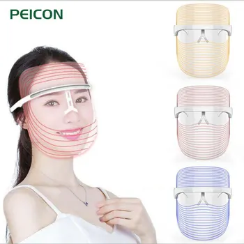 LED Light Therapy Face Mask Skin Rejuvenation Brightening 3 Colors Photon Light Anti-Aging Anti Wrinkle Facial Beauty Tools
LED Light Therapy Face Mask Skin Rejuvenation Brightening 3 Colors Photon Light Anti-Aging Anti Wrinkle Facial Beauty Tools