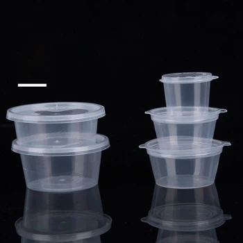 100pcs Disposable Plastic Portion Cups with Lid Condiment Cup Sampling Cup 25/38/50/100ml
100pcs Disposable Plastic Portion Cups with Lid Condiment Cup Sampling Cup 25/38/50/100ml