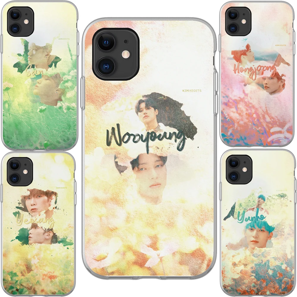 ATEEZ HongJoong SeongHWA Hard phone cover case for iphone 5S 6 6S Plus 7 8 Plus X XR XS 11Pro MAX Soft Silicone transparen Cover
ATEEZ HongJoong SeongHWA Hard phone cover case for iphone 5S 6 6S Plus 7 8 Plus X XR XS 11Pro MAX Soft Silicone transparen Cover