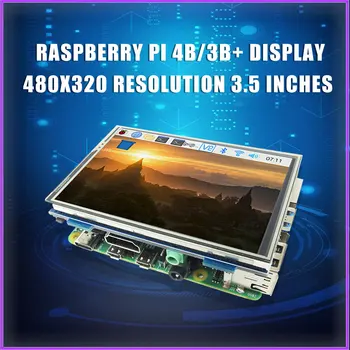 3.5 inch Raspberry Pi 4 HDMI Display Raspberry Pi 3 Touch Screen 480*320 LCD + Case for Raspberry Pi 4 Model B 3B Plus 3B+
3.5 inch Raspberry Pi 4 HDMI Display Raspberry Pi 3 Touch Screen 480*320 LCD + Case for Raspberry Pi 4 Model B 3B Plus 3B+