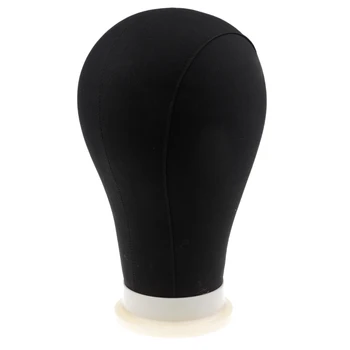 21- 24in Poly Canvas Block Head For Hair Extension Lace Wigs Toupee Hat Making Display Styling with 10pcs Head Pins - Black
21- 24in Poly Canvas Block Head For Hair Extension Lace Wigs Toupee Hat Making Display Styling with 10pcs Head Pins - Black