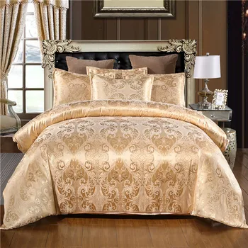 Satin Jacquard Bedding Set Luxury Solid Nordic 3 Pieces Duvet Cover Pillowcases for Queen King Bed Size Bed Linen Edredom
Satin Jacquard Bedding Set Luxury Solid Nordic 3 Pieces Duvet Cover Pillowcases for Queen King Bed Size Bed Linen Edredom