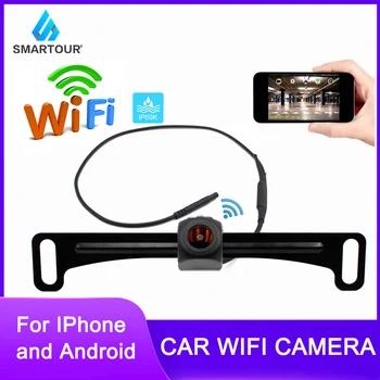 WIFI Car Rear View / Front View Camera Wireless European Car License Plate Frame Reverse Camera for IOS Android Mobile Phone
WIFI Car Rear View / Front View Camera Wireless European Car License Plate Frame Reverse Camera for IOS Android Mobile Phone