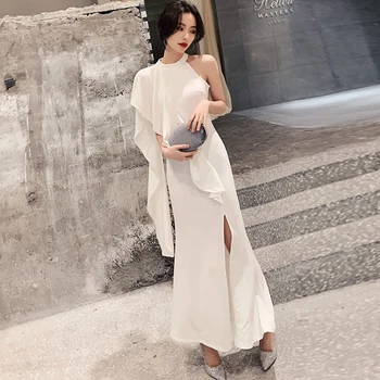 Off Shoulder Round Neck Chinese Women Long Casual Dresses New Summer Sexy Split Qipao Elegant Evening Party Cheongsam
Off Shoulder Round Neck Chinese Women Long Casual Dresses New Summer Sexy Split Qipao Elegant Evening Party Cheongsam
