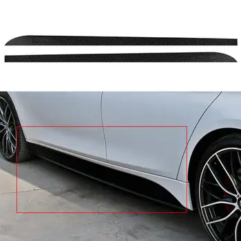 215cm Car Side Skirt Carbon Fiber Sticker Car Decal Racing Stripe Vinyl Sticker for BMW E90 E92 E39 F10 F30 F31
215cm Car Side Skirt Carbon Fiber Sticker Car Decal Racing Stripe Vinyl Sticker for BMW E90 E92 E39 F10 F30 F31