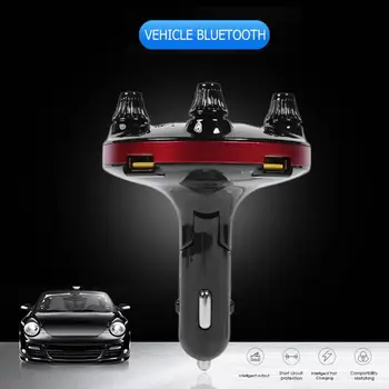 BT13 Handsfree Car Kit Bluetooth FM Transmitter Modulator MP3 Player USB Charger Supporting Power-off Memory and Folder Playback 
BT13 Handsfree Car Kit Bluetooth FM Transmitter Modulator MP3 Player USB Charger Supporting Power-off Memory and Folder Playback