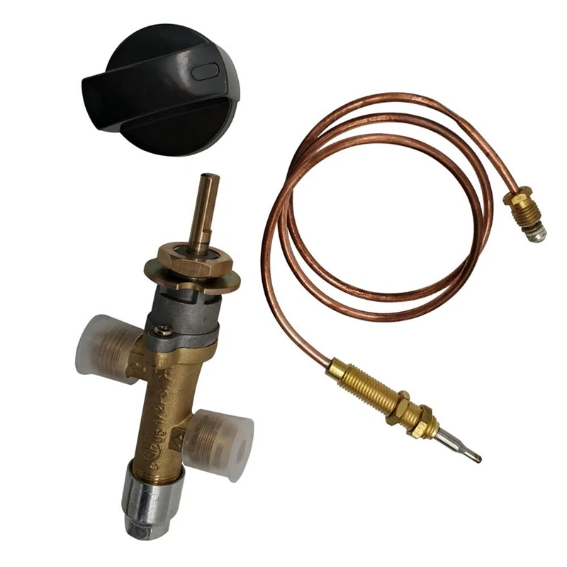 Propane Lpg Gas Fire Pit Control Safety Valve Flame Failure Device Gas Heater Valve with Thermocouple and Knob
Propane Lpg Gas Fire Pit Control Safety Valve Flame Failure Device Gas Heater Valve with Thermocouple and Knob