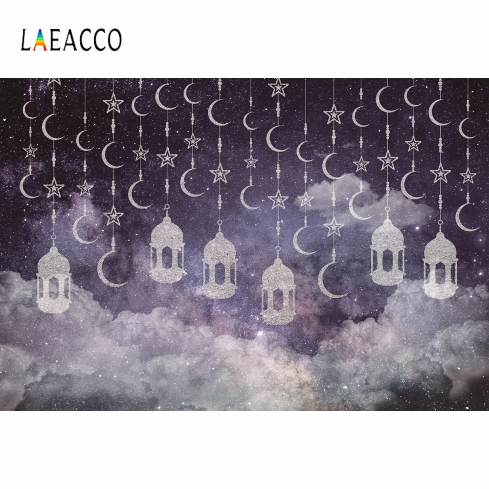 Laeacco Ramadan Eid Mubarak Cartoon Clouds Pelita Photo Background Customized Vinyl Photographic Photography Backdrop Studio
Laeacco Ramadan Eid Mubarak Cartoon Clouds Pelita Photo Background Customized Vinyl Photographic Photography Backdrop Studio