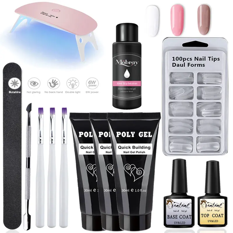 30g Poly Gel Set/Kit Nail Kit Extend UV Gel Nail Polish Extension Builder Gel For Nail White Clear Pink Color Nail Art Manicure
30g Poly Gel Set/Kit Nail Kit Extend UV Gel Nail Polish Extension Builder Gel For Nail White Clear Pink Color Nail Art Manicure