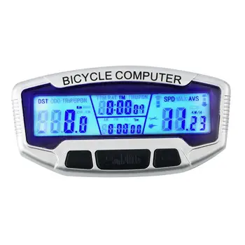 Bicycle Computer Wired Stopwatch Bicycle Speedometer Digital Odometer Stopwatch Rainproof LCD Backlight SD-558A
Bicycle Computer Wired Stopwatch Bicycle Speedometer Digital Odometer Stopwatch Rainproof LCD Backlight SD-558A