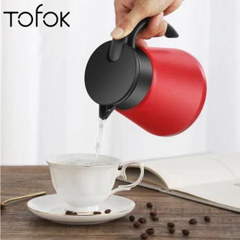 Tofok 680/880ML Creative European Stainless Steel Insulation Pot Press Type Thermos Kettle Coffee Pot Office Home Water Bottle
Tofok 680/880ML Creative European Stainless Steel Insulation Pot Press Type Thermos Kettle Coffee Pot Office Home Water Bottle