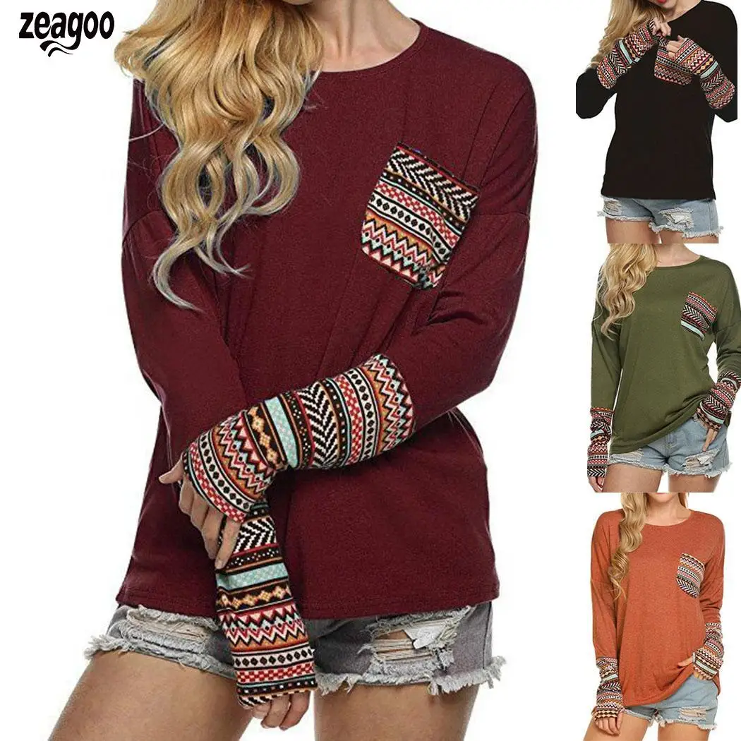 Free Ostrich T-Shirts Women Casual O-Neck Long Sleeve Patchwork Asymmetrical Tops Tees Regular Knitted Pullover Regular fit
Free Ostrich T-Shirts Women Casual O-Neck Long Sleeve Patchwork Asymmetrical Tops Tees Regular Knitted Pullover Regular fit