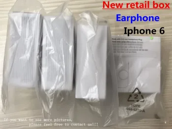 DHL 20Pcs/Lot AAAA+ Quality 3.5mm Headphone in Ear Headphones Earphone With Remote Mic for ip SE 5 5s 6 6S plus,with New Box
DHL 20Pcs/Lot AAAA+ Quality 3.5mm Headphone in Ear Headphones Earphone With Remote Mic for ip SE 5 5s 6 6S plus,with New Box