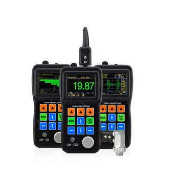 UM-5 High Precision portable Industrial Digital Ultrasonic metal gauge sizes 0.5-505mm sheet steel thickness
UM-5 High Precision portable Industrial Digital Ultrasonic metal gauge sizes 0.5-505mm sheet steel thickness