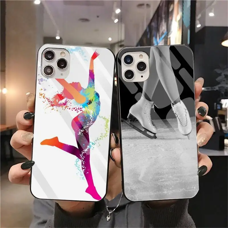Figure skating ice skating Phone Case Tempered Glass For iPhone 12 pro max mini 11 Pro XR XS MAX 8 X 7 6S 6 Plus SE 2020 case
Figure skating ice skating Phone Case Tempered Glass For iPhone 12 pro max mini 11 Pro XR XS MAX 8 X 7 6S 6 Plus SE 2020 case
