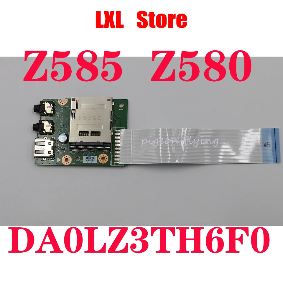 NEW DA0LZ3TH6F0 for lenovo ideapad Z585,Z580 laptop Card Reader Board With audio interface and USB FRU 90000201 P/N:33LZ3CB0000
NEW DA0LZ3TH6F0 for lenovo ideapad Z585,Z580 laptop Card Reader Board With audio interface and USB FRU 90000201 P/N:33LZ3CB0000