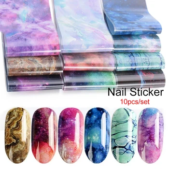 10pcs Mixed Transfer Nail Foils Nail Art Transfer Sticker Holographic Starry Sky Set 3D Adhesive Decals Decoration Wraps Slider
10pcs Mixed Transfer Nail Foils Nail Art Transfer Sticker Holographic Starry Sky Set 3D Adhesive Decals Decoration Wraps Slider