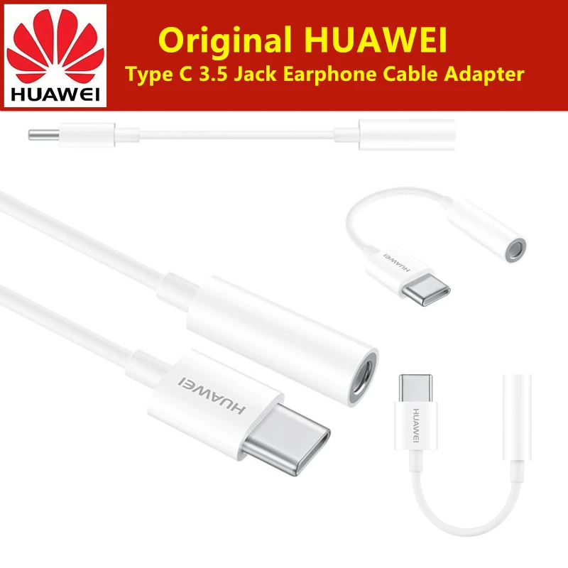 Original HUAWEI Type C 3.5 Jack Earphone Cable USB C to 3.5mm AUX Headphones Adapter For Huawei mate 20 pro xiaomi 6 Audio cable
Original HUAWEI Type C 3.5 Jack Earphone Cable USB C to 3.5mm AUX Headphones Adapter For Huawei mate 20 pro xiaomi 6 Audio cable