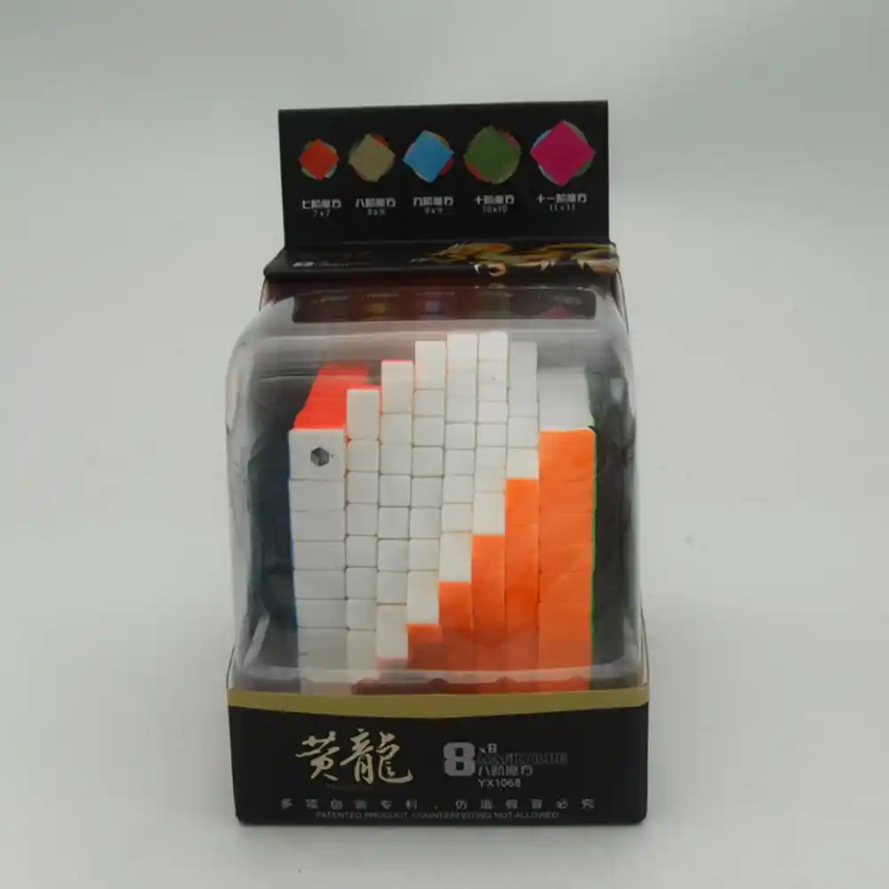 magic cube competition twist puzzle 87mm - fluorescent colorful