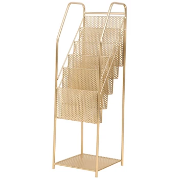 Nordic minimalist iron magazine books rack simple floor information rack brochures and newspaper racks
Nordic minimalist iron magazine books rack simple floor information rack brochures and newspaper racks
