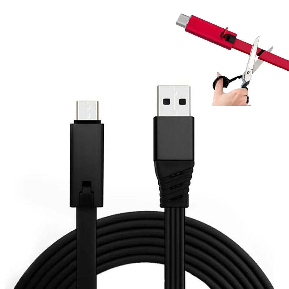 4A Fast Charger Cable 1.5m Repair Recycling Renewable Charging Cord Repairable USB Data Sync Charging Cord for Android Type C
4A Fast Charger Cable 1.5m Repair Recycling Renewable Charging Cord Repairable USB Data Sync Charging Cord for Android Type C