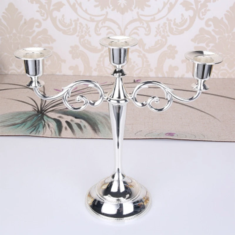 Creative Candle Holder 3 Arms Wedding Zinc Alloy European Home Decoration Candelabrum Candlestick Festival Celebration Table
Creative Candle Holder 3 Arms Wedding Zinc Alloy European Home Decoration Candelabrum Candlestick Festival Celebration Table