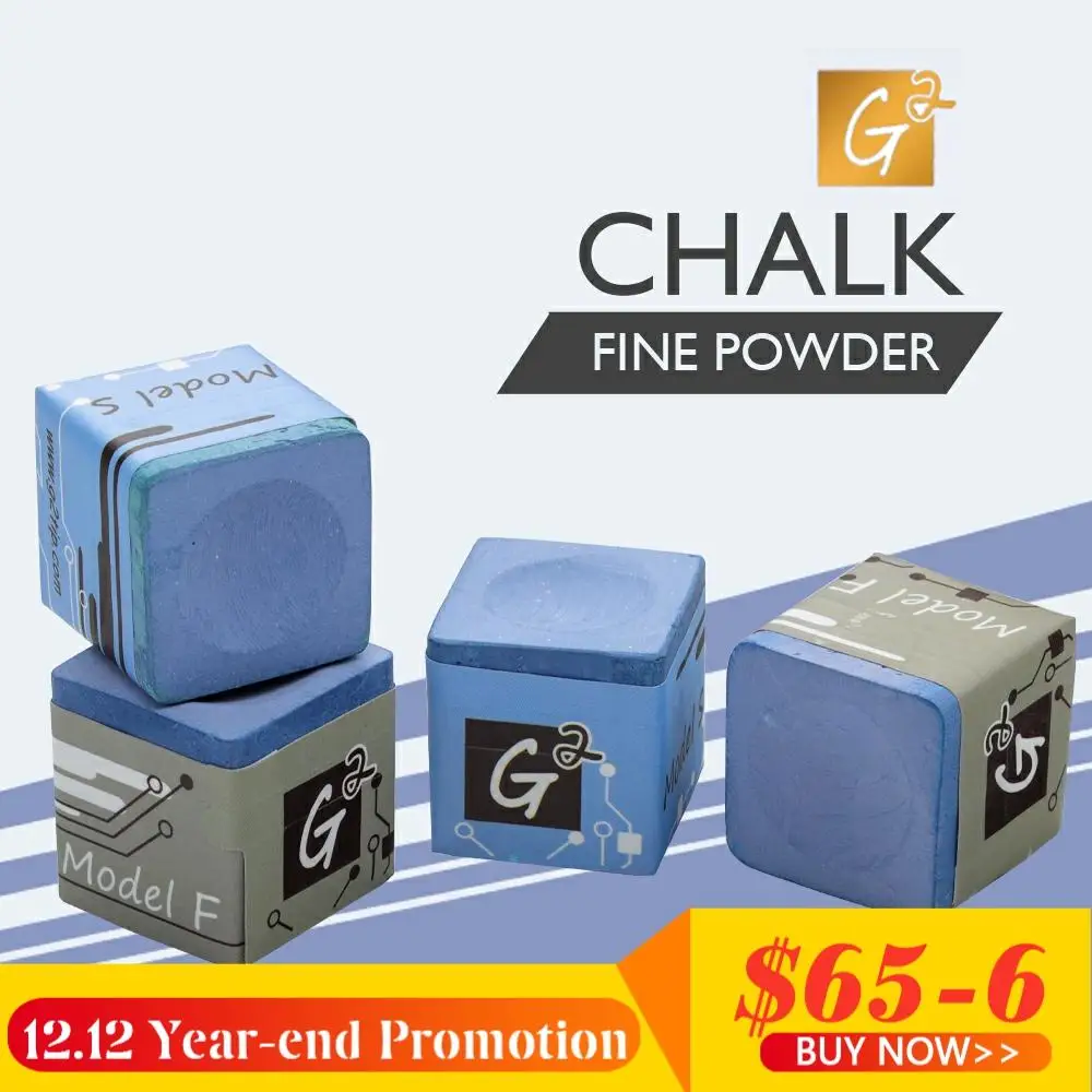 Original G2 Chalk Blue Model F/S With Magnetism Billiards Pool Cue Stick Chalks Snooker Cue Fine Powder Accessoriy Free Shipping
Original G2 Chalk Blue Model F/S With Magnetism Billiards Pool Cue Stick Chalks Snooker Cue Fine Powder Accessoriy Free Shipping