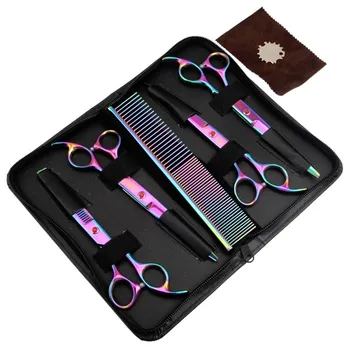 5PC Dog Trimming Shearing Stainless Steel Scissors Set Home Pet Scissors Bend Shear Combination Set Dogs Animal Barber Cut Tool
5PC Dog Trimming Shearing Stainless Steel Scissors Set Home Pet Scissors Bend Shear Combination Set Dogs Animal Barber Cut Tool