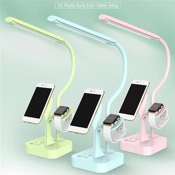 LED Eye Protection Table lamp Charging reading Bedroom Night light With Bracket 
LED Eye Protection Table lamp Charging reading Bedroom Night light With Bracket