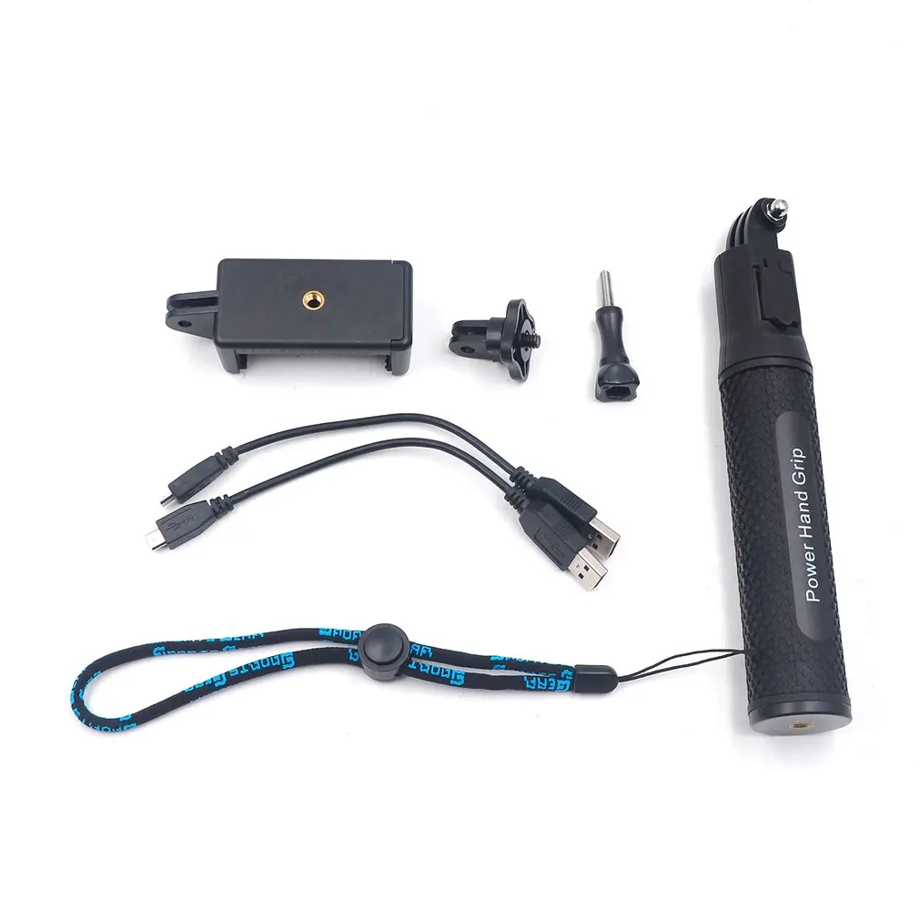 Self Timer Handle Rod Hand-held Rechargeable Battery Self-timer 4K Mobile Power Bank For GoPro Hero8 Cameras OSMO ACTION
Self Timer Handle Rod Hand-held Rechargeable Battery Self-timer 4K Mobile Power Bank For GoPro Hero8 Cameras OSMO ACTION