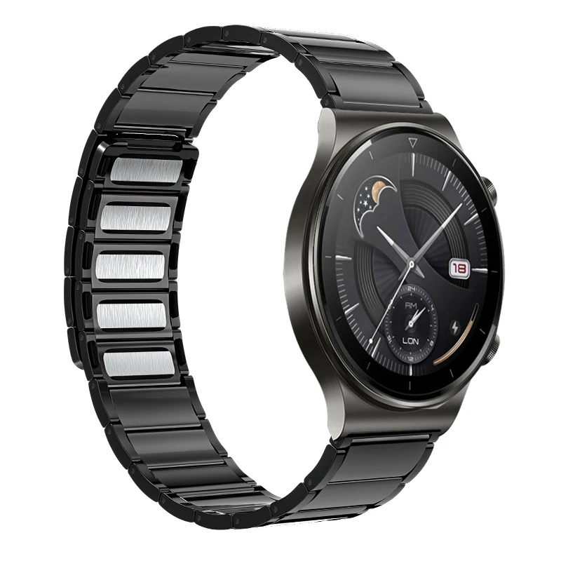 22mm Metal Magnetic Strap For Samsung Watch 3/Gear S3/Huawei Watch GT3/ Stainless Steel Titanium Bracelet For Amazfit GTR 3 Band
22mm Metal Magnetic Strap For Samsung Watch 3/Gear S3/Huawei Watch GT3/ Stainless Steel Titanium Bracelet For Amazfit GTR 3 Band