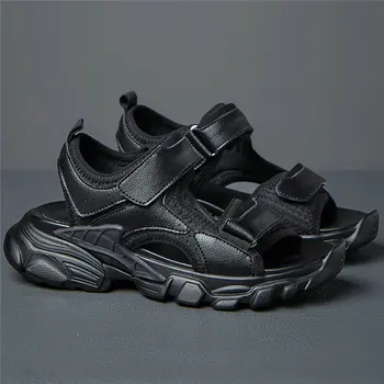 Punk Oxfords Women Genuine Leather Roman Gladiator Sandals Female Open Toe Wedges Platform Pumps Shoes Summer Fashion Sneakers
Punk Oxfords Women Genuine Leather Roman Gladiator Sandals Female Open Toe Wedges Platform Pumps Shoes Summer Fashion Sneakers