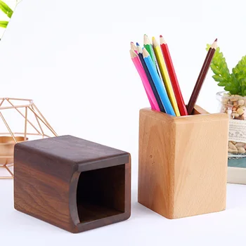 Pencil Case Wooden Desk Storage Device Makeup Brush Tool Cup Holder Office School Desk Storage Box
Pencil Case Wooden Desk Storage Device Makeup Brush Tool Cup Holder Office School Desk Storage Box