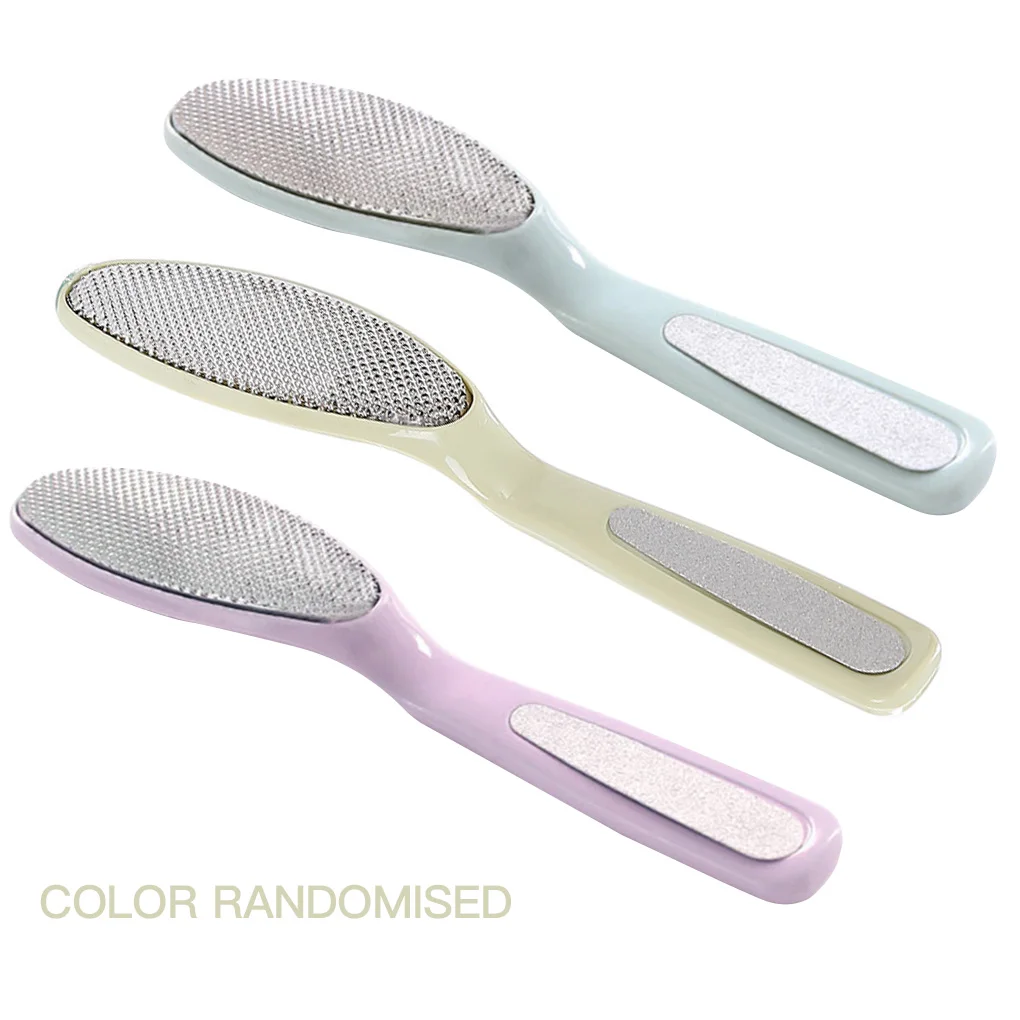 Pedicure Foot File Stainless Steel Foot Pedicure Tool Plastic Handle Dead Skin Remover Color Random Scrub Manicure Nail Tools
Pedicure Foot File Stainless Steel Foot Pedicure Tool Plastic Handle Dead Skin Remover Color Random Scrub Manicure Nail Tools