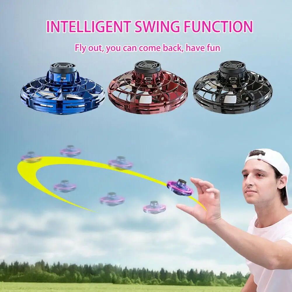 Decompression Flyings Fingertip Gyro Flynova Mini Drone 3D Rolling Induction Quadcopter Toy Kids Xmas Gift
Decompression Flyings Fingertip Gyro Flynova Mini Drone 3D Rolling Induction Quadcopter Toy Kids Xmas Gift
