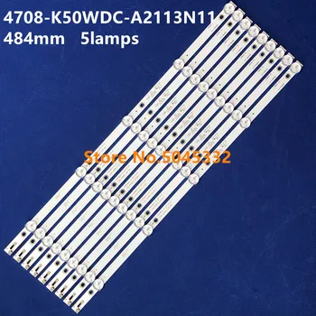 led backlight For 5 leds for K500WDC2 A2 4708-K50WDC-A2113N11 50USK1810T2 484mm
led backlight For 5 leds for K500WDC2 A2 4708-K50WDC-A2113N11 50USK1810T2 484mm