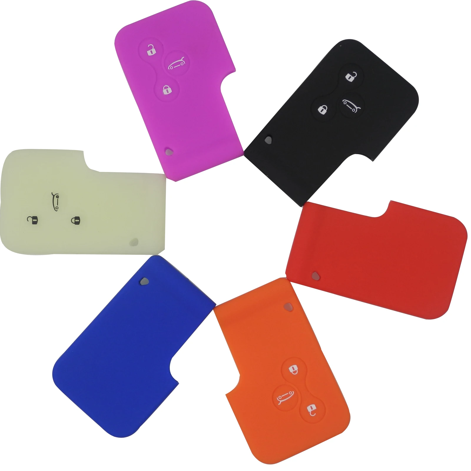 30pcs Silicone Rubber 3 Button Car Key Cover Case Protector Smart Card For Renault Clio Logan Megane 2 3 Koleos Scenic
30pcs Silicone Rubber 3 Button Car Key Cover Case Protector Smart Card For Renault Clio Logan Megane 2 3 Koleos Scenic