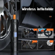 Portable Air Compressor 12V 150 PSI Tire Inflator Electric Auto Pump for Car Motorcycle Bike with Digital LED Light 6000mAh
Portable Air Compressor 12V 150 PSI Tire Inflator Electric Auto Pump for Car Motorcycle Bike with Digital LED Light 6000mAh