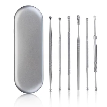 6pcs/set Stainless Steel Ear Pick Wax Curette Remover Ear Cleaner Care Earpick Set Ear Clean Tool
6pcs/set Stainless Steel Ear Pick Wax Curette Remover Ear Cleaner Care Earpick Set Ear Clean Tool