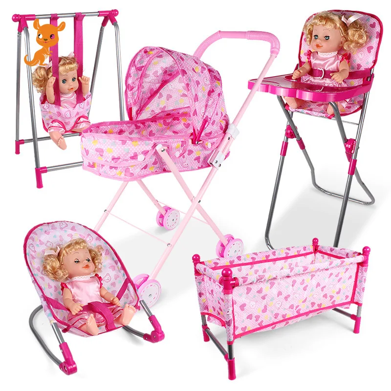 Doll House Accessories Dollhouse Rocking Chairs Swing Bed Dining Chair Set 4 In 1 Baby Play House Pretend Play Toy For Kids
Doll House Accessories Dollhouse Rocking Chairs Swing Bed Dining Chair Set 4 In 1 Baby Play House Pretend Play Toy For Kids