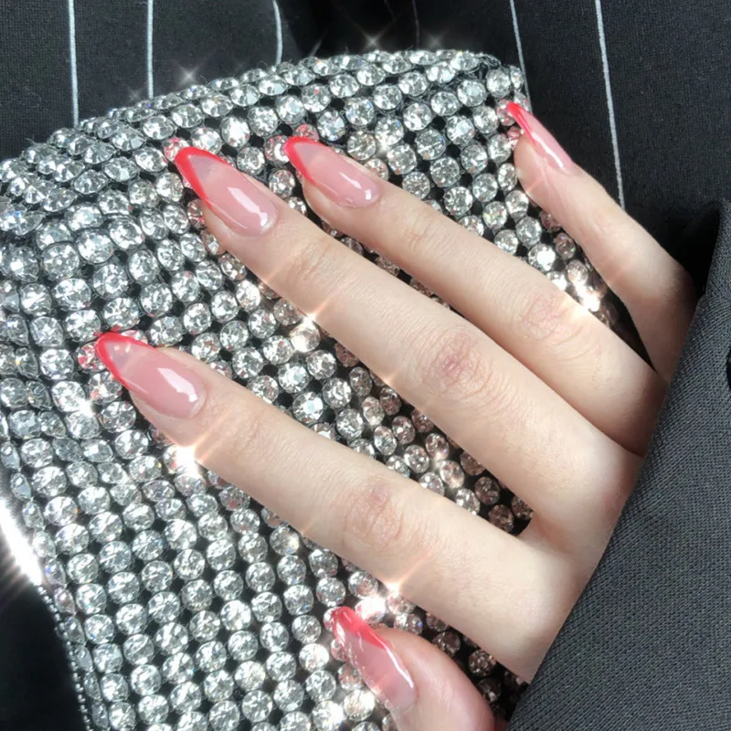 24pcs Removable False Nails Fake Nails with Glue French Tips Hit Color Artifical Nails Fashion Nail Tips Nail Art Tools for Girl
24pcs Removable False Nails Fake Nails with Glue French Tips Hit Color Artifical Nails Fashion Nail Tips Nail Art Tools for Girl