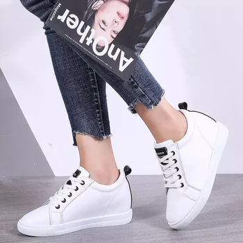 2019 new British style sport shoes flat running shoes women white lether Platform shoes students sneakers women zapatos de mujer
2019 new British style sport shoes flat running shoes women white lether Platform shoes students sneakers women zapatos de mujer