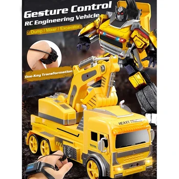 RC Car Remote Control Cars Trasform Robot Toys for Boys Truck Excavator Carro Gift for Kids Dropship Engineering Vehicle
RC Car Remote Control Cars Trasform Robot Toys for Boys Truck Excavator Carro Gift for Kids Dropship Engineering Vehicle