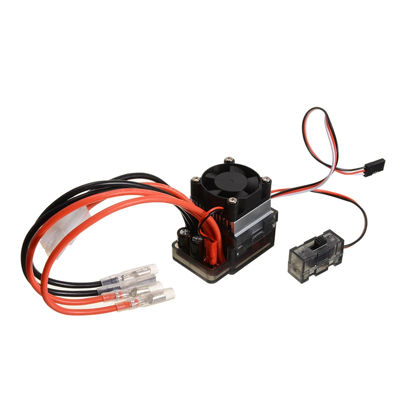 7.2V-16V 320A High Voltage ESC Brushed Speed Controller Set Electric Fan Brushed Motor ESC For RC Car Truck Accessories
