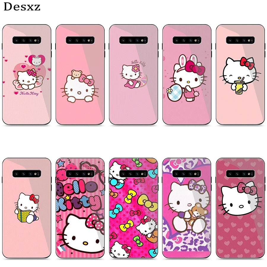 Phone Case Glass For Samsung A70 A50 A40 A30 A20 A60 A10 S7 Edge S8 Plus Note 8 9 S10 Cover Hello Cat Kitty
Phone Case Glass For Samsung A70 A50 A40 A30 A20 A60 A10 S7 Edge S8 Plus Note 8 9 S10 Cover Hello Cat Kitty