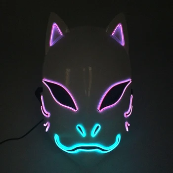 Led Halloween Mask Shadow Cat Neon Mask Party Masquerade Masks Neon Maske Costume DJ Light Up Horror Maska Glowing Masker Purge
Led Halloween Mask Shadow Cat Neon Mask Party Masquerade Masks Neon Maske Costume DJ Light Up Horror Maska Glowing Masker Purge