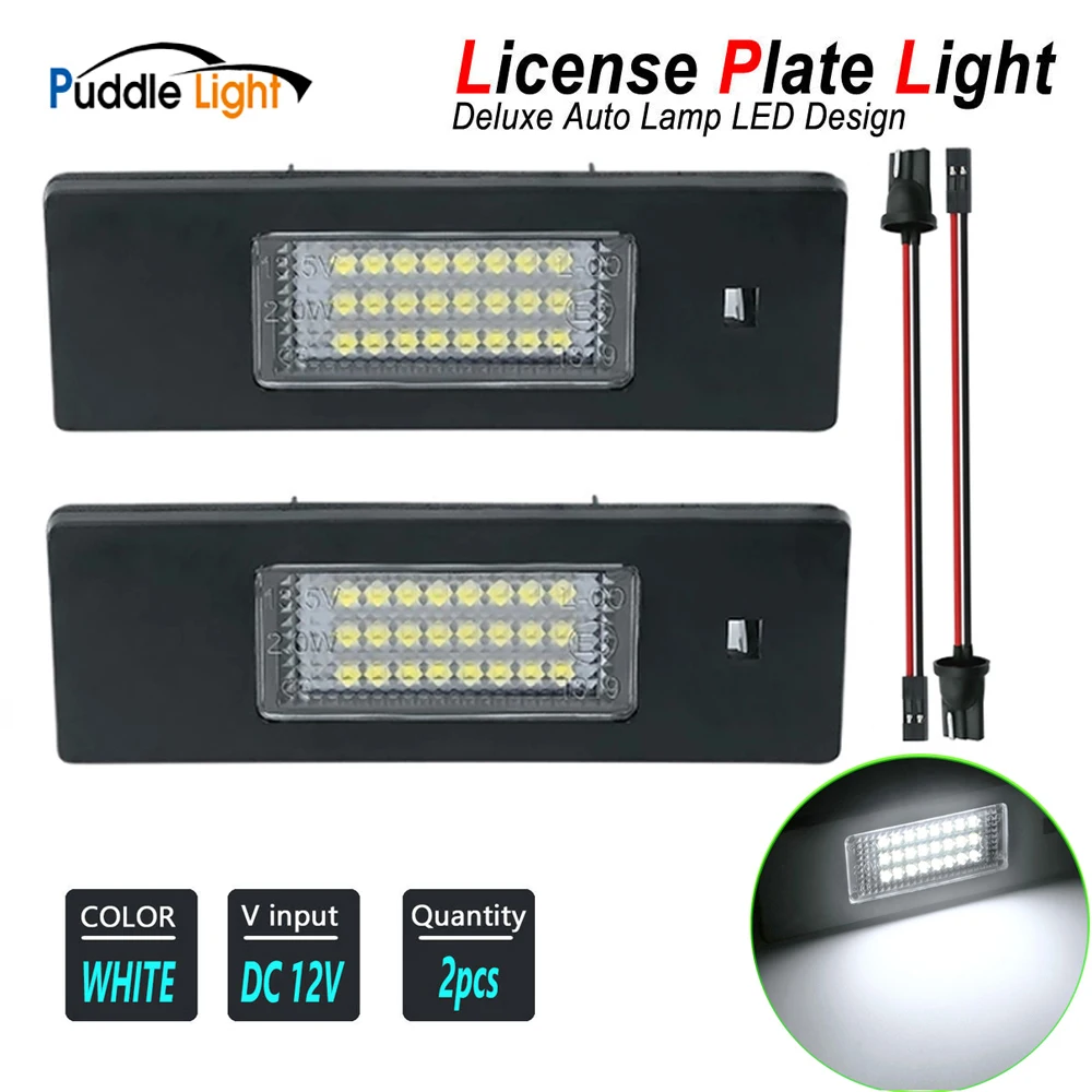 2PCS Canbus Error Free LED License Plate Light for BMW E81 E87 E63 E64 M6 E85 E86 E89 Z4 F12 F13 F20 K48 F06 X2 F21 6 1 Series
2PCS Canbus Error Free LED License Plate Light for BMW E81 E87 E63 E64 M6 E85 E86 E89 Z4 F12 F13 F20 K48 F06 X2 F21 6 1 Series